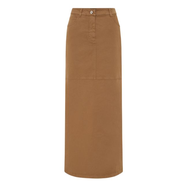 Jupe Nikita Coton Bio | Camel