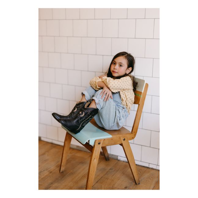 Bottes Santiags Mars | Noir