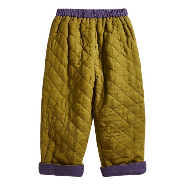 Pantalon Matelassé Réversible | Khaki