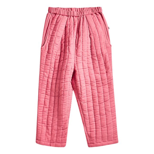 Pantalon Matelassé Fancy | Rose