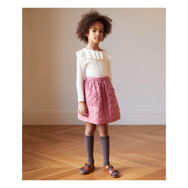 Jupe Matelassée | Rosa