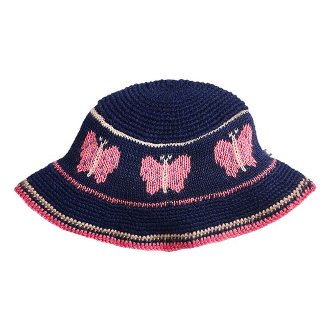 Bob Crochet Baby Alpaga Papillon | Azul Marino
