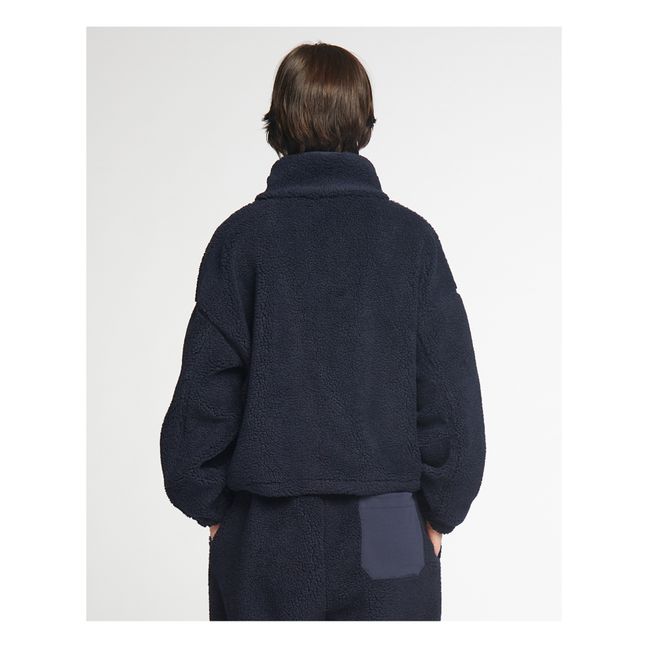Sweat Polaire Teddy Marky | Bleu marine