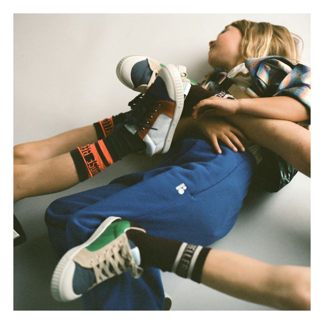 Baskets Basses Scratchs C2 Canva x Bellerose | Vert