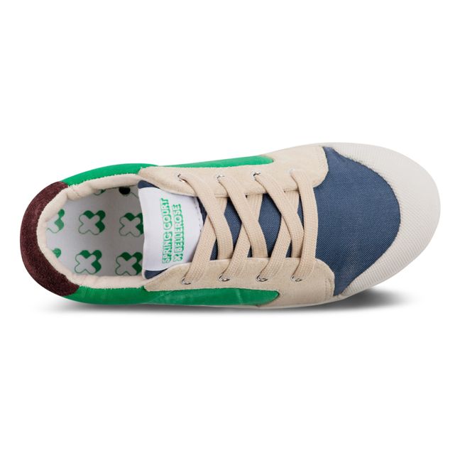 C2 Canva x Bellerose Low Scratch Sneakers | Green
