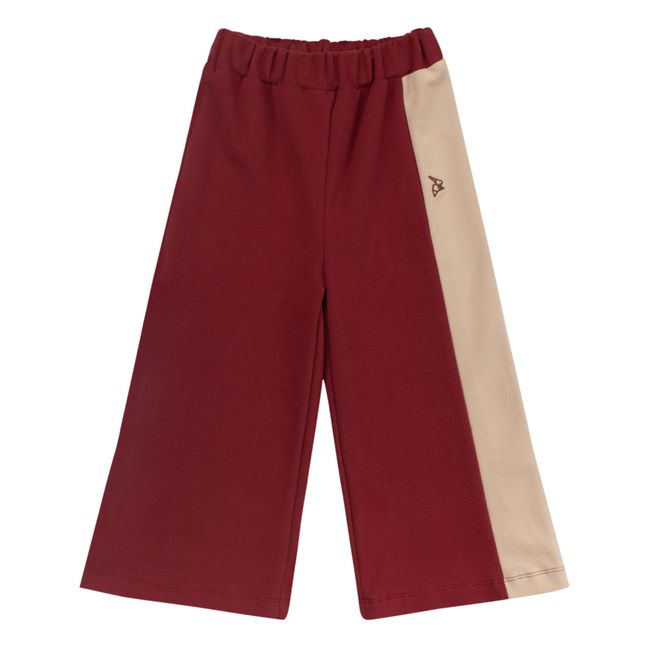 Pantalon Coton Bio Odell | Bordeaux