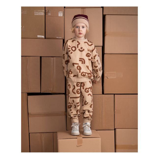 Jogger aus Bio-Baumwolle Marley | Beige