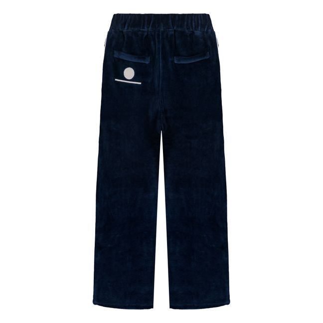 Pantalon Velours Coton Bio Olive | Bleu marine