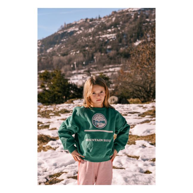 Sweat Coton Bio Mountain Hotel Tony | Green