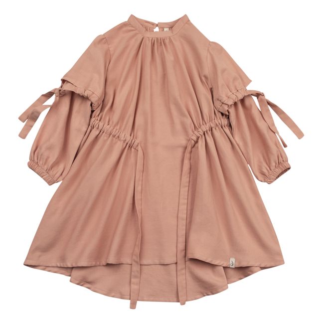 Amari organic cotton dress | Pale pink