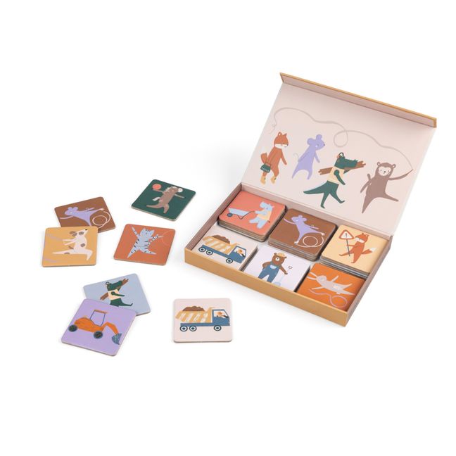 Jeu de mémo Builders