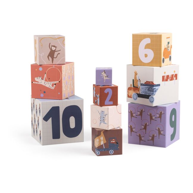 Cubes à empiler Builders