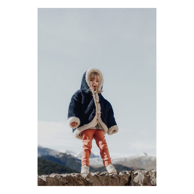 Legging Côtelé en Coton Recyclé Jack | Terracotta