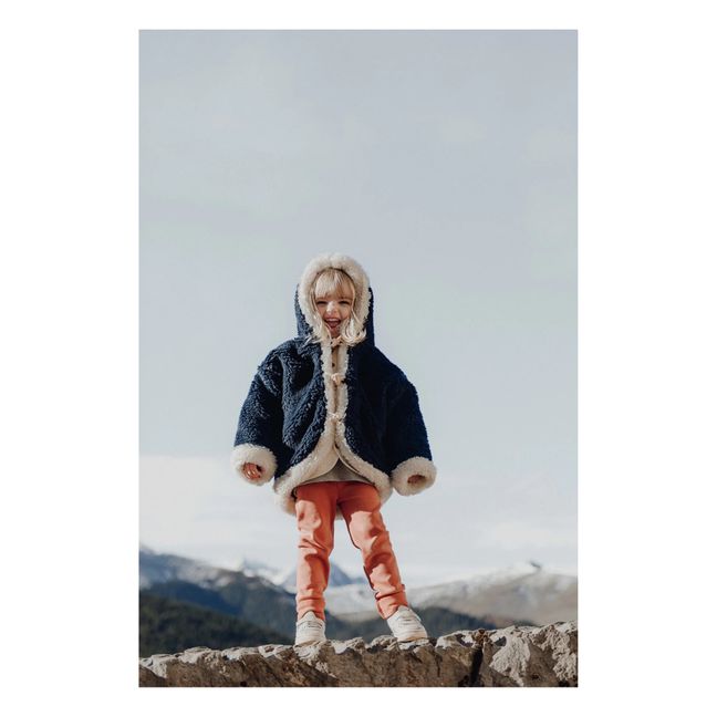 Legging Côtelé en Coton Recyclé Jack | Terracotta