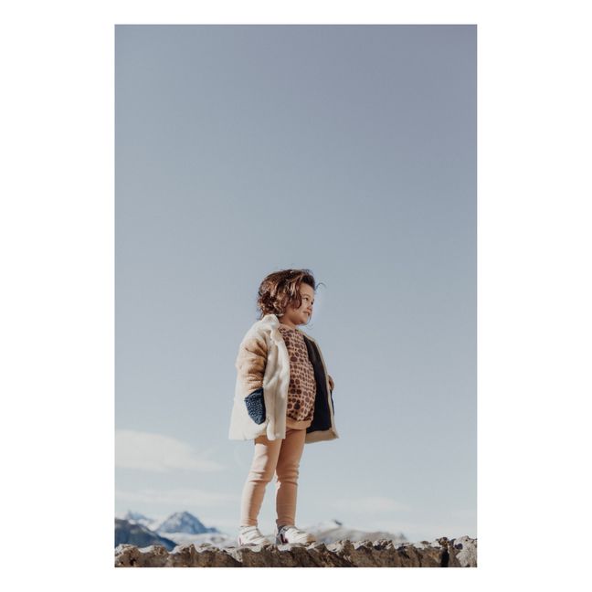 Legging Côtelé en Coton Recyclé Jack | Beige