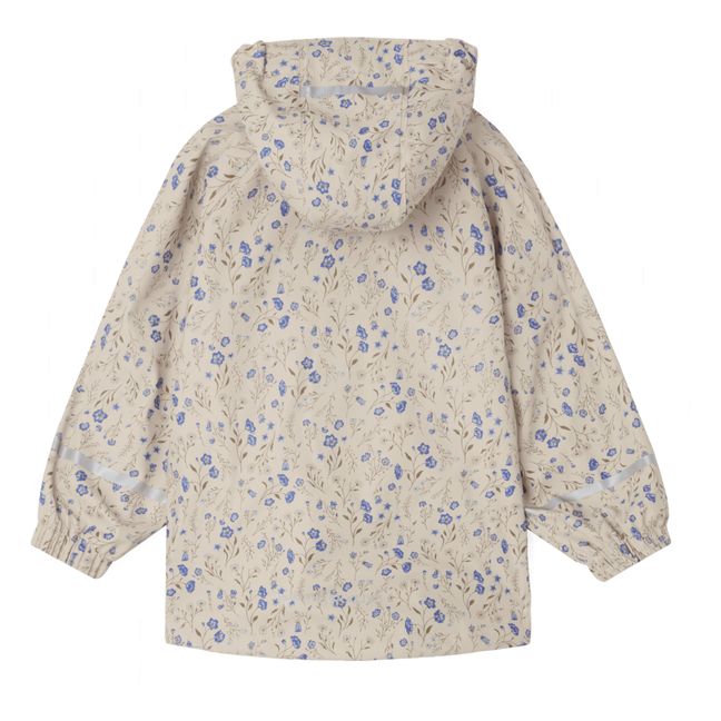 Parka floreale | Ecru