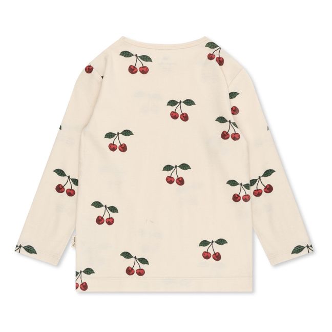 Sleepy Organic Cotton Cherry Pyjamas | Crudo