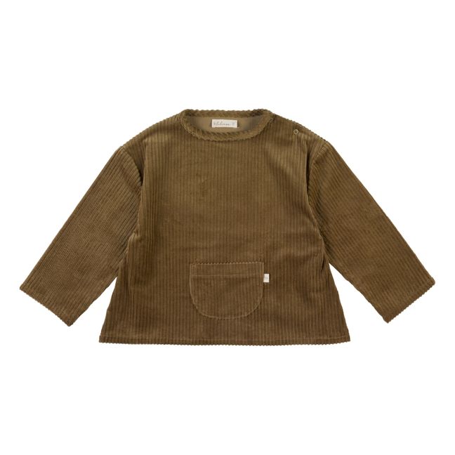 Gabrino Corduroy Blouse | Camel