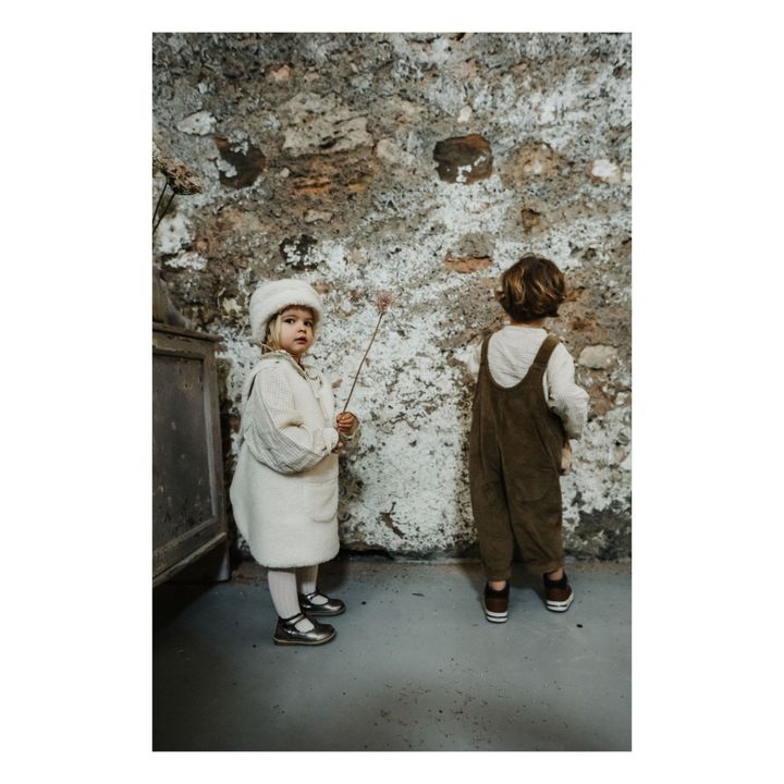Ida Corduroy Dungarees | Camel- Product image n°2