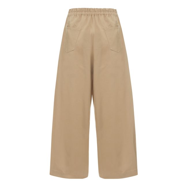 Pantalon Incurvé | Beige