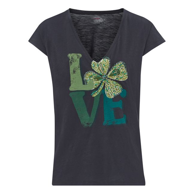 T-Shirt Tonton Luck Coton Bio | Carbone