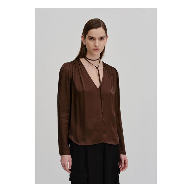 Blouse Sky | Cioccolato