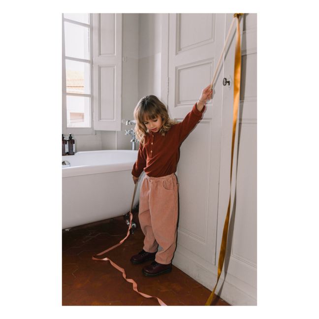 Blouse Gaze de Coton Bio Olympe | Chocolate
