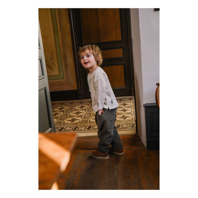Kurta Gaze de Coton Bio Raisins Roméo | Ecru