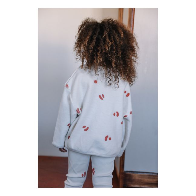 Sweat à Capuche Polaire Coton Bio et Matière Recylée Robin | Ecru