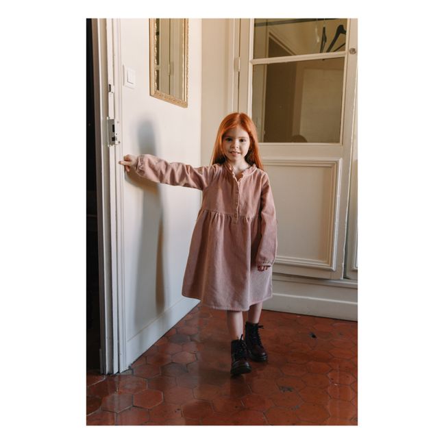 Robe Velours Milleraies Coton Bio Vermont | Altrosa