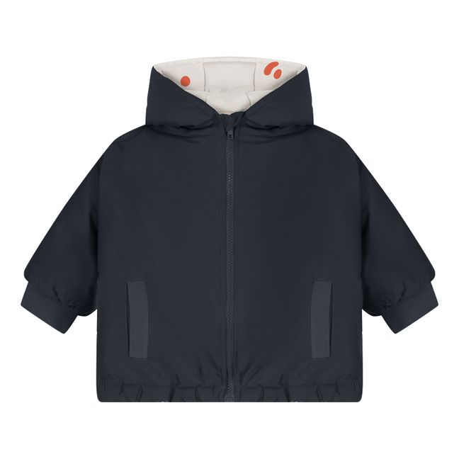Parka Coton et Matière Recyclée Frio Rain | Bleu nuit