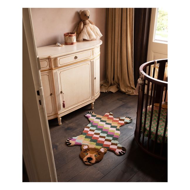 Tapis ours Archie en laine