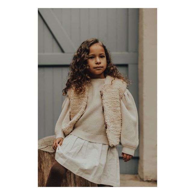 Gilet Sans Manches Sherpa Thompson | Beige