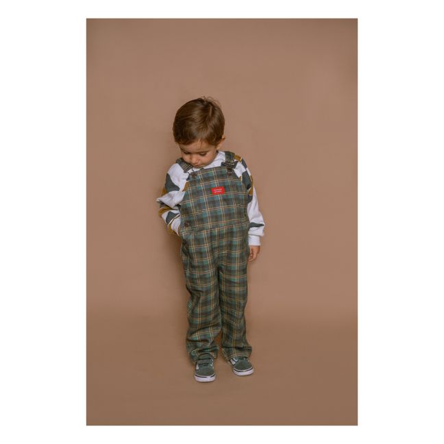 Salopette Longue Carreaux The Little Prince | Chrome green
