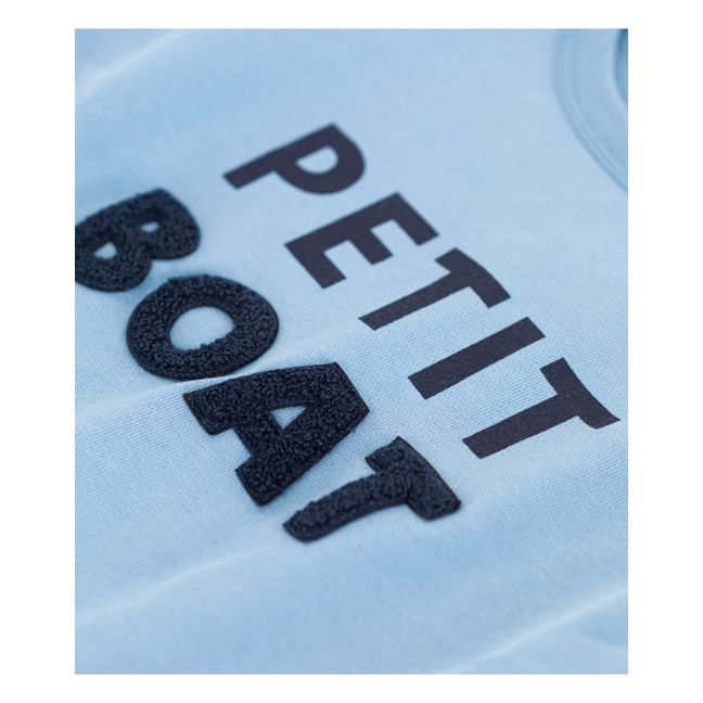 Sweat en Molleton Petit Boat | Azul