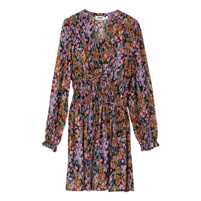 Robe Ombree Fleurs | Violett