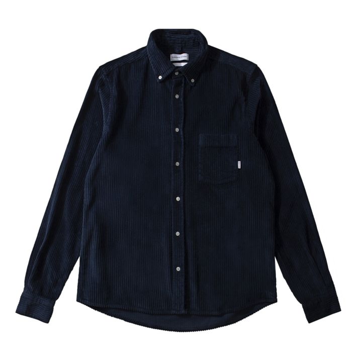 Camisa de cordón | Azul Marino- Imagen del producto n°0