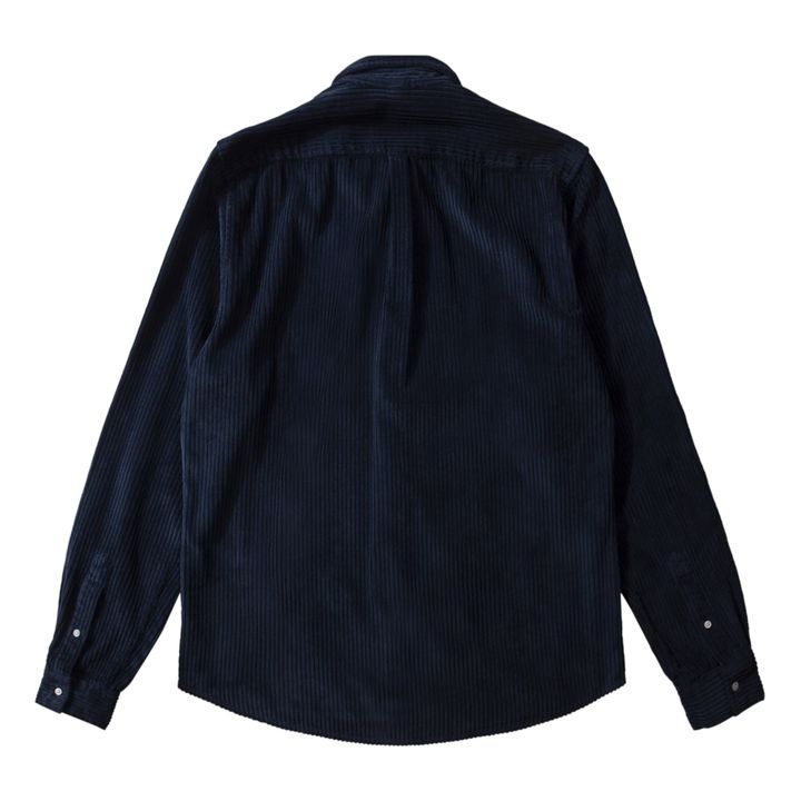 Camisa de cordón | Azul Marino- Imagen del producto n°5