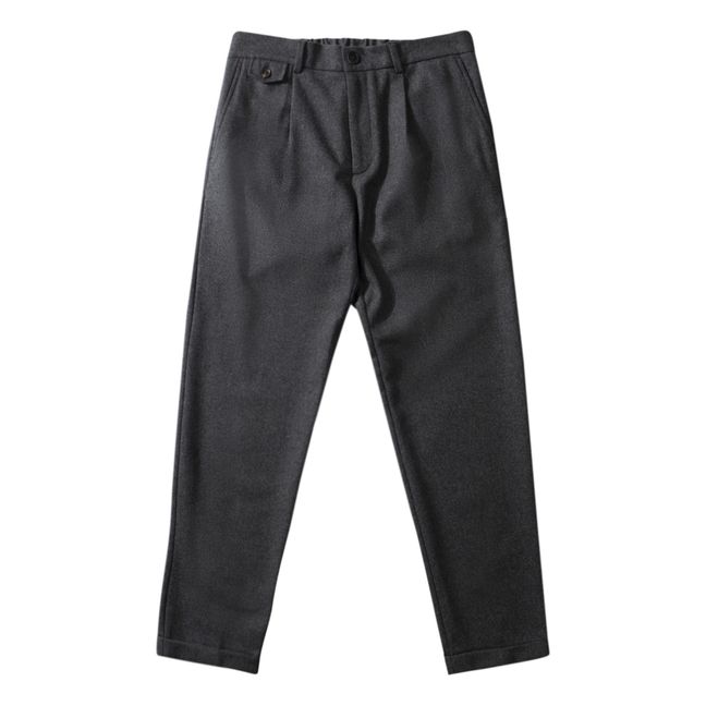 Pantalon Laine Jack | Gris ardoise
