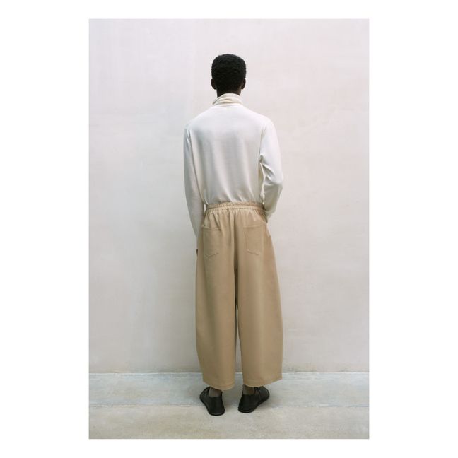 Pantaloni cropped | Beige
