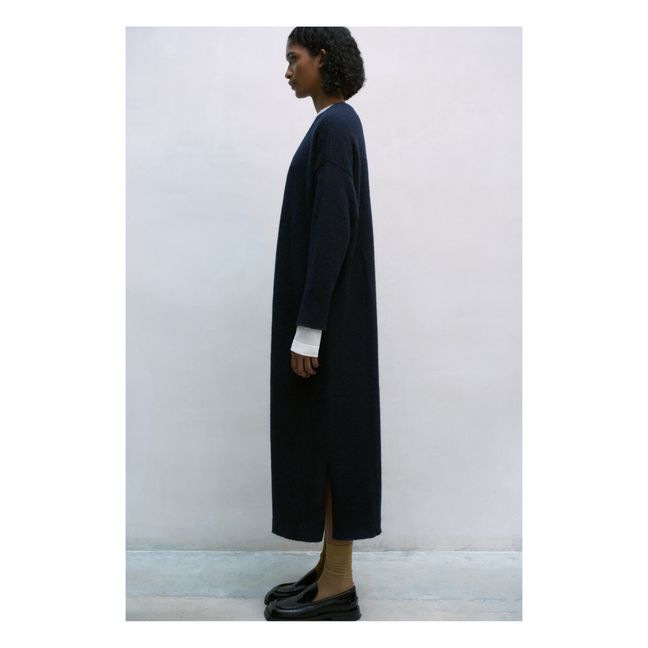 Robe Maille Baby Alpaga | Azul Marino