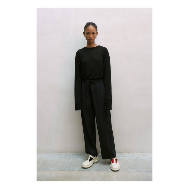 Tailoring Relaxed trousers | Black