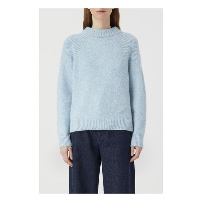 Maglione girocollo | Azzurro