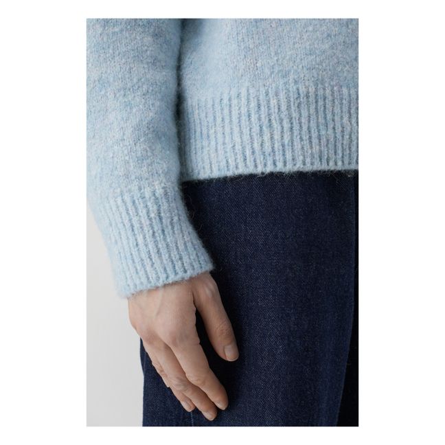 Maglione girocollo | Azzurro