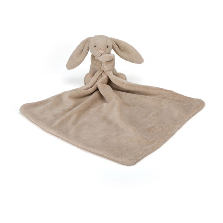 Peluche manta conejo Bashful | Beige- Imagen del producto n°0