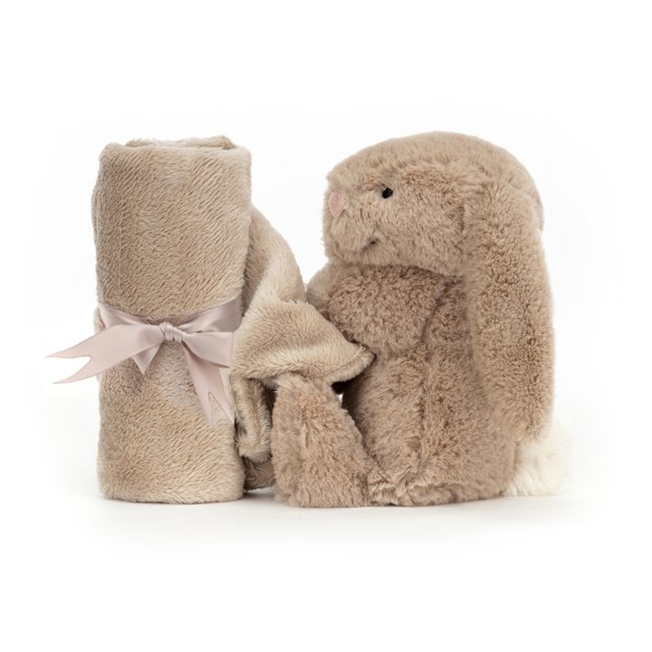 Bashful Rabbit Blanket | Beige- Product image n°1