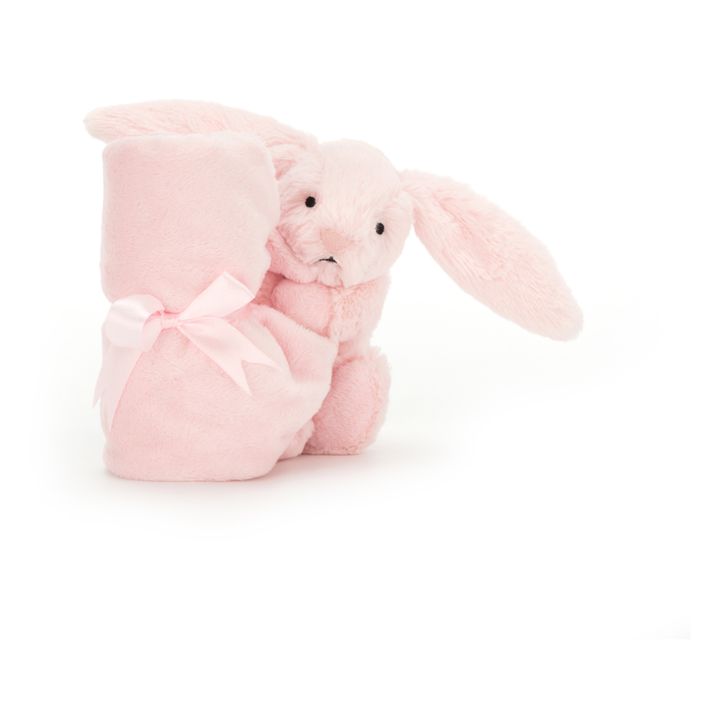 Peluche manta conejo Bashful | Rosa- Imagen del producto n°1