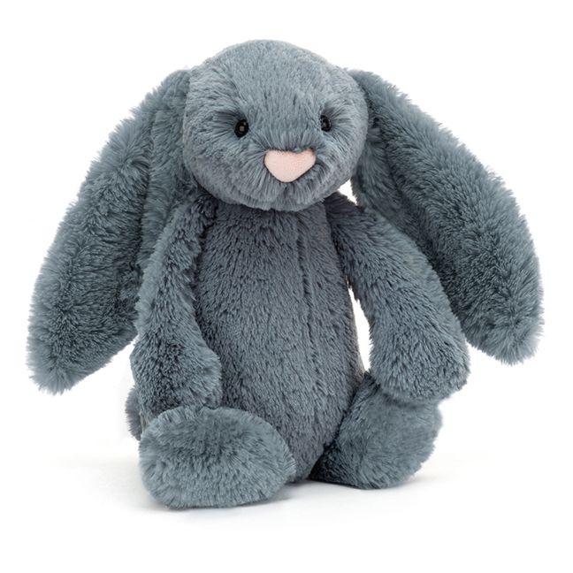 Bashful Rabbit Soft Toy | Grey blue