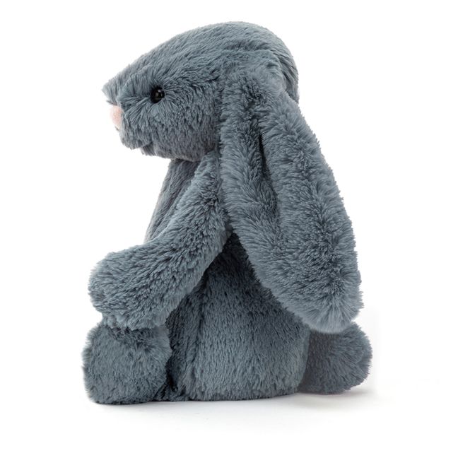 Bashful Rabbit Soft Toy | Grey blue