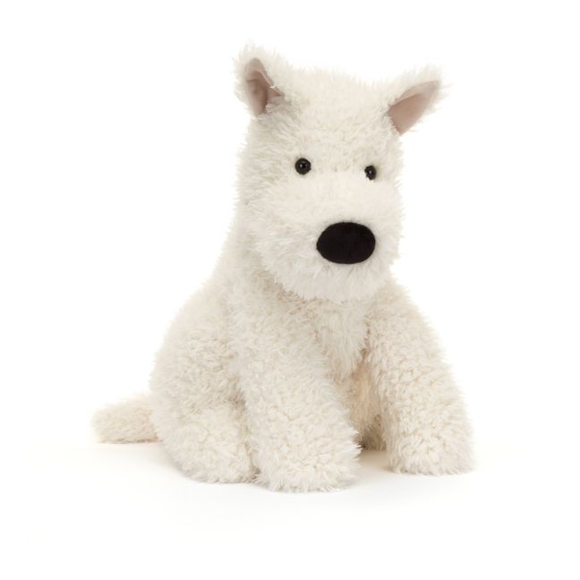 Peluche Chien Munro | Blanc